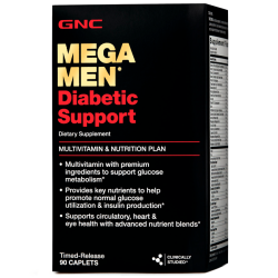 Mega Men Diabetic Support (90 caps) - GNC