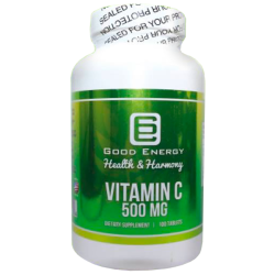 Vitamina C 500mg (100 tabs) - Good Energy