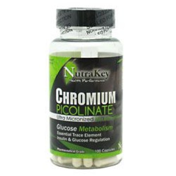 Chromium Picolinate - Nutrakey - 100 Cápsulas Nutrakey