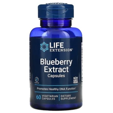 Blueberry Extract Capsules 60 vegetarian capsules Life Extension Life Extension