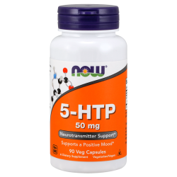 5-HTP 50mg (90 caps) - Now Foods