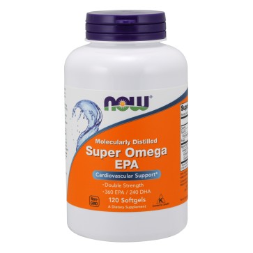 Super Omega EPA, Double Strength - 120 Softgels Now Foods