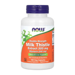 Milk Thistle Extract, 300 mg, 100 Veg Capsules Now Now