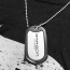 Corrente Militar Dog Tag - Dragon Pharma