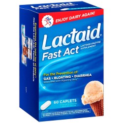 Lactaid Fast Act (60 caps) - Lactaid