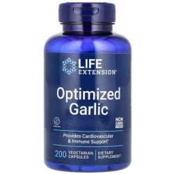 Optimized Garlic, 200 Vegetarian Capsules (600 mg per Capsule) Life Extension Life Extension