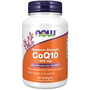 CoQ10 600 mg - 60 Softgels Now Foods
