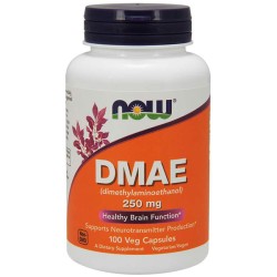 DMAE 250mg (100 cápsulas) - Now Foods