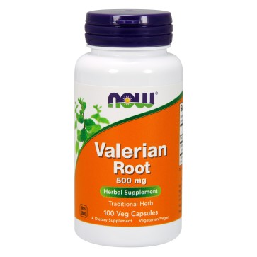 Valerian Root 500 mg - 100 Veg Capsules Now Foods