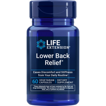 Life Extension, Lower Back Relief , 60 Vegetarian Capsules Life Extension