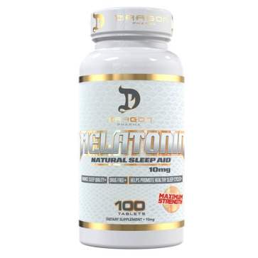 Melatonina 10mg (100 tabs) - Dragon Pharma