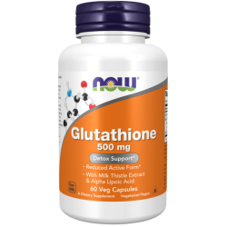 GLUTATHIONE 500mg 60 VCAPS Now foods Now