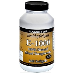 E-1000 IU 240 Softgels HEALTHY Origins Healthy Origins