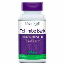 Yohimbe Bark 500mg - Natrol -  Importado