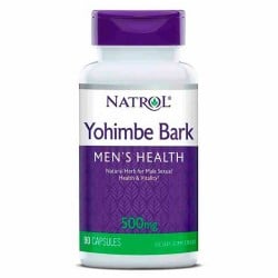 Yohimbe Bark 500mg - Natrol -  Importado