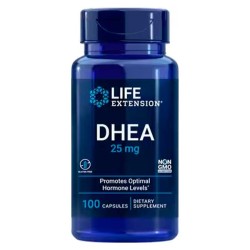DHEA 25mg (100 cápsulas) - Life Extension