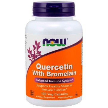 Quercetina (120 cápsulas) - Now Foods