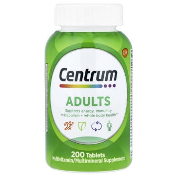 Centrum, Adults Multivitamin, 200 Tablets Centrum