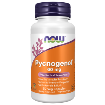 Pycnogenol, 60 mg, 50 Veg Capsules Now foods Now
