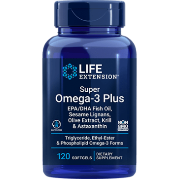 Super Omega-3 EPA/DHA Plus (120 softgels) - Life Extension Life Extension
