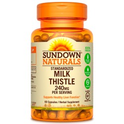 Milk Thistle 240mg (60caps) - Sundown Naturals