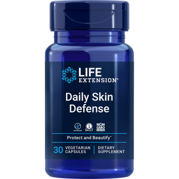 Daily Skin Defense, 30 Vegetarian Capsules Life