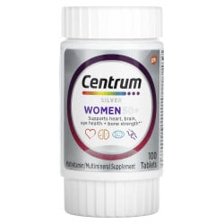 Centrum, Silver Women 50+ Multivitamin, 100 Tablets Centrum