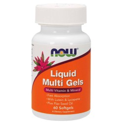 Liquid Multi Gels (60 softgels) - Now Foods