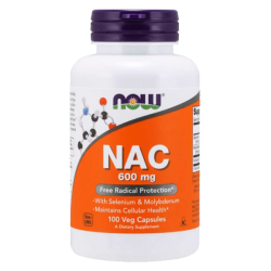 NAC 600mg 100vcaps NOW Foods NOW