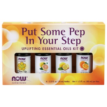 Put Some Pep in Your Step Essential Oil Kit Now Solutions