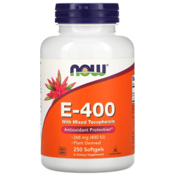 E-400, 268 mg (400 IU), 250 Softgels Now