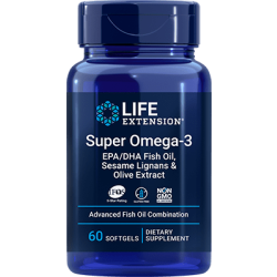 Super Omega-3 EPA/DHA (60 softgels) - Life Extension Life Extension