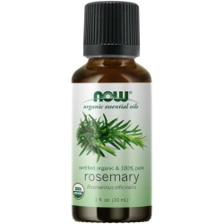 Rosemary Oil, Organic - 1 oz. Now Organic Essential Oils