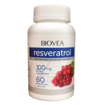 Resveratrol 100mg (60 caps) - Biovea