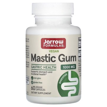 Vegan Mastic Gum, 1,000 mg, 60 Veggie Capsules Jarrow Formulas Jarrow Formulas