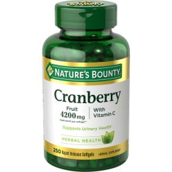 Cranberry 4200mg with Vitamin C Nature's Bounty Natures Bounty