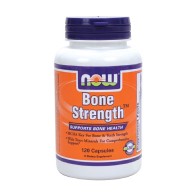 Bone Strength (Força para os Ossos) 120 Cápsulas - NOW Foods