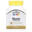 Biotin, 10,000 mcg, 120 Tablets 21stCentury