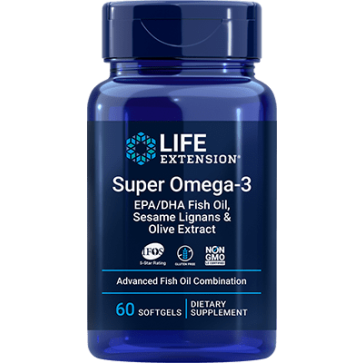 Super Omega-3 EPA/DHA (60 softgels) - Life Extension Life Extension