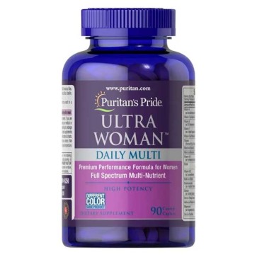 Ultra Woman Multivitaminico - Puritan's Pride - Importado