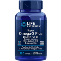 Super Omega-3 EPA/DHA Plus (120 softgels) - Life Extension