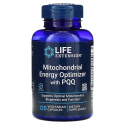 Mitochondrial Energy Optimizer with PQQ, 120 vegetarian capsules Life Extension Life Extension