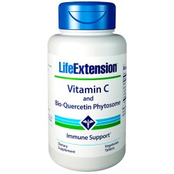 Vitamina C e Fitossomo Bio-Quercetina (60 tabletes) - Life Extension