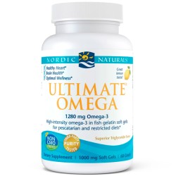 Ultimate Omega Fish Gelatin (60 softgels) - Nordic Naturals