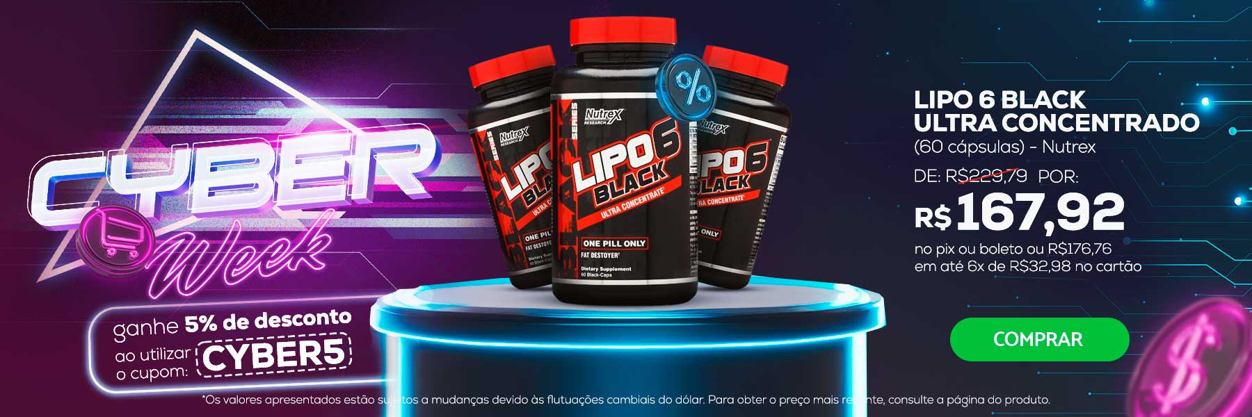 Lipo 6 Black Cyber Week 2023