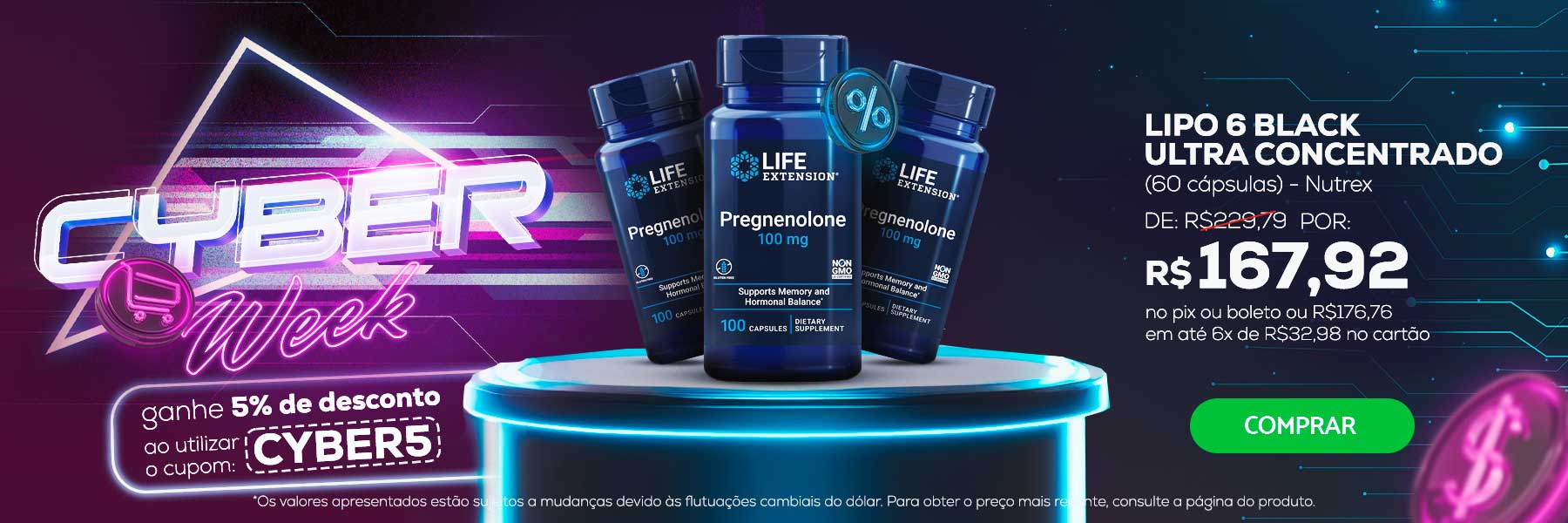 Pregnenolona Cyber Week 2023